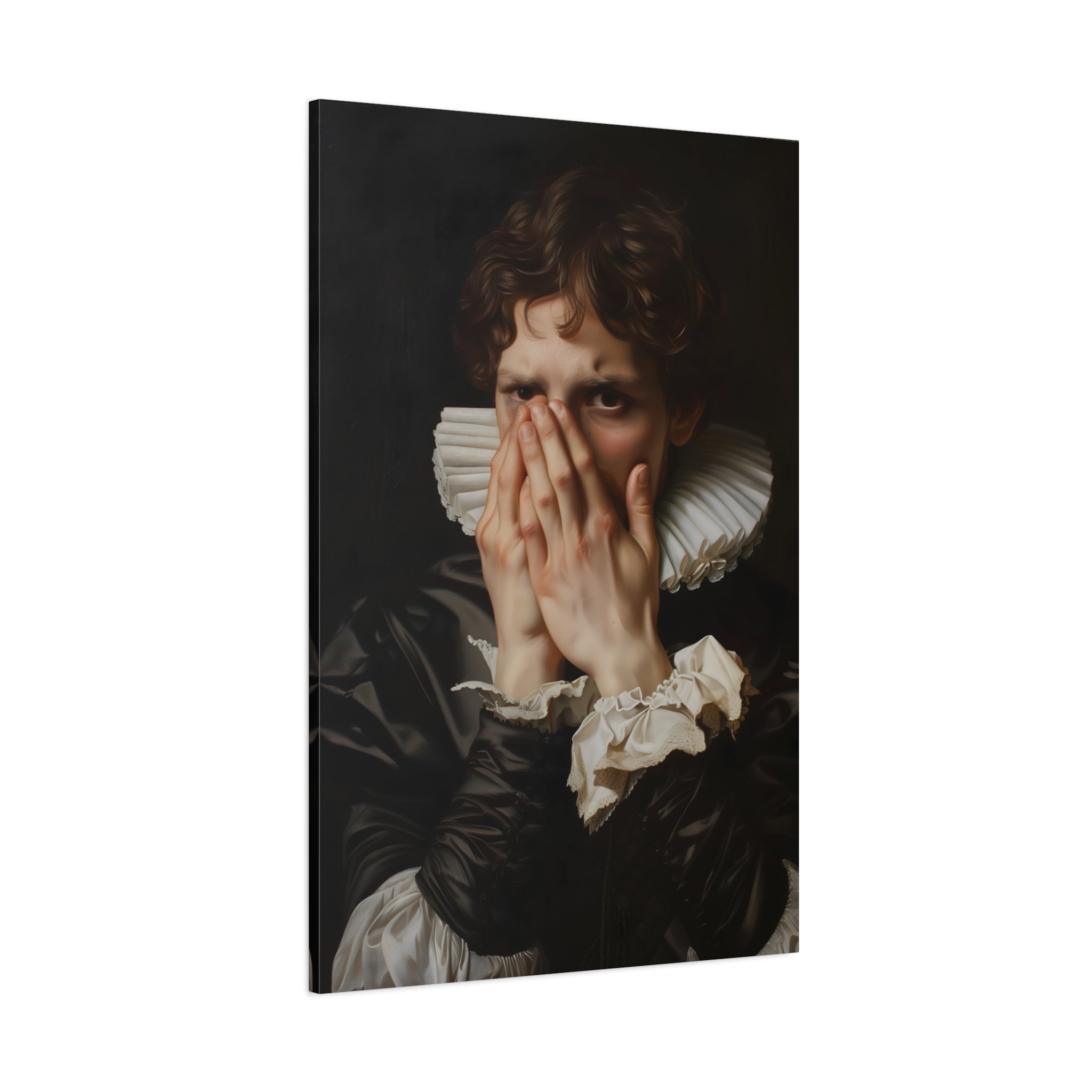 1.25" Matte Canvas - The Foul Flush Reaction