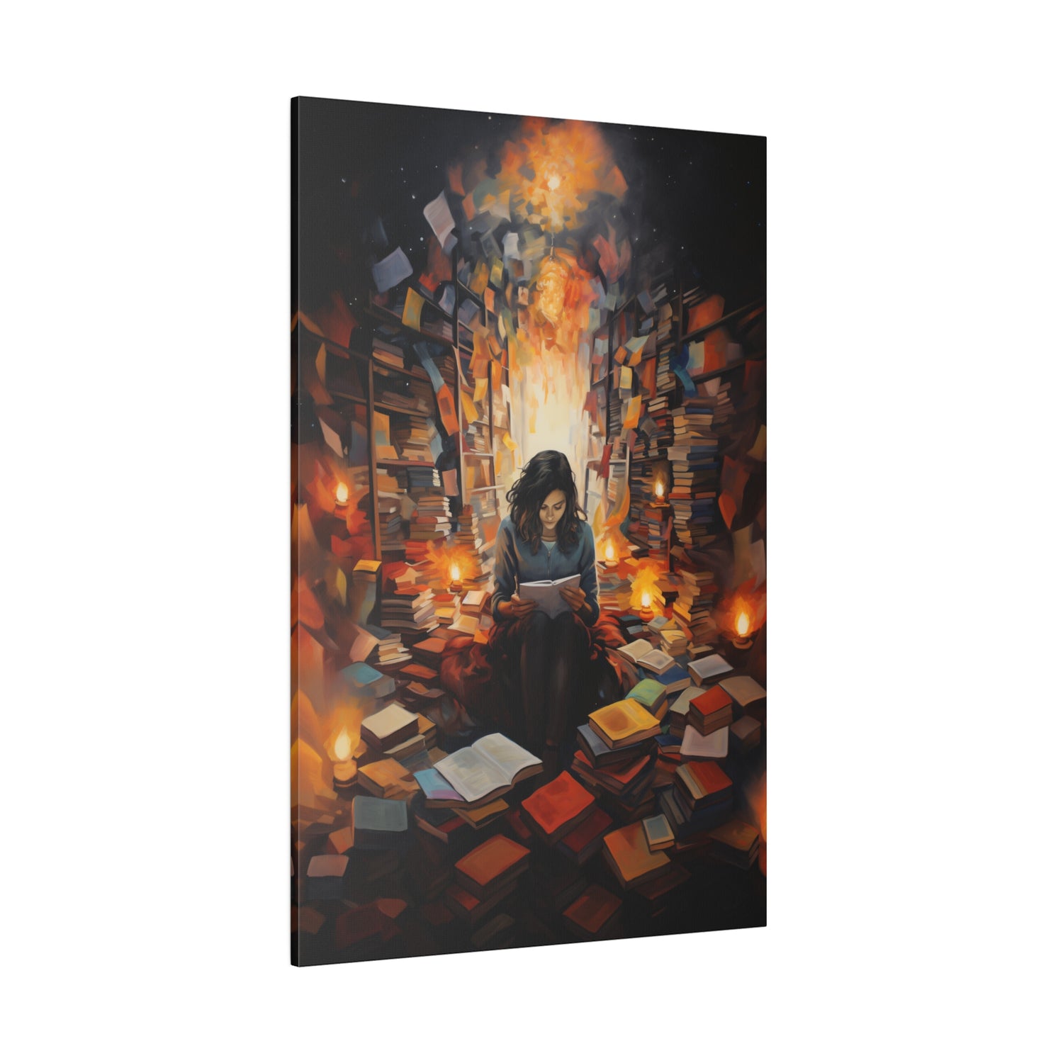 .75" Matte Canvas - The Sanctuary of Stories