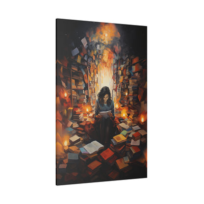 .75" Matte Canvas - The Sanctuary of Stories