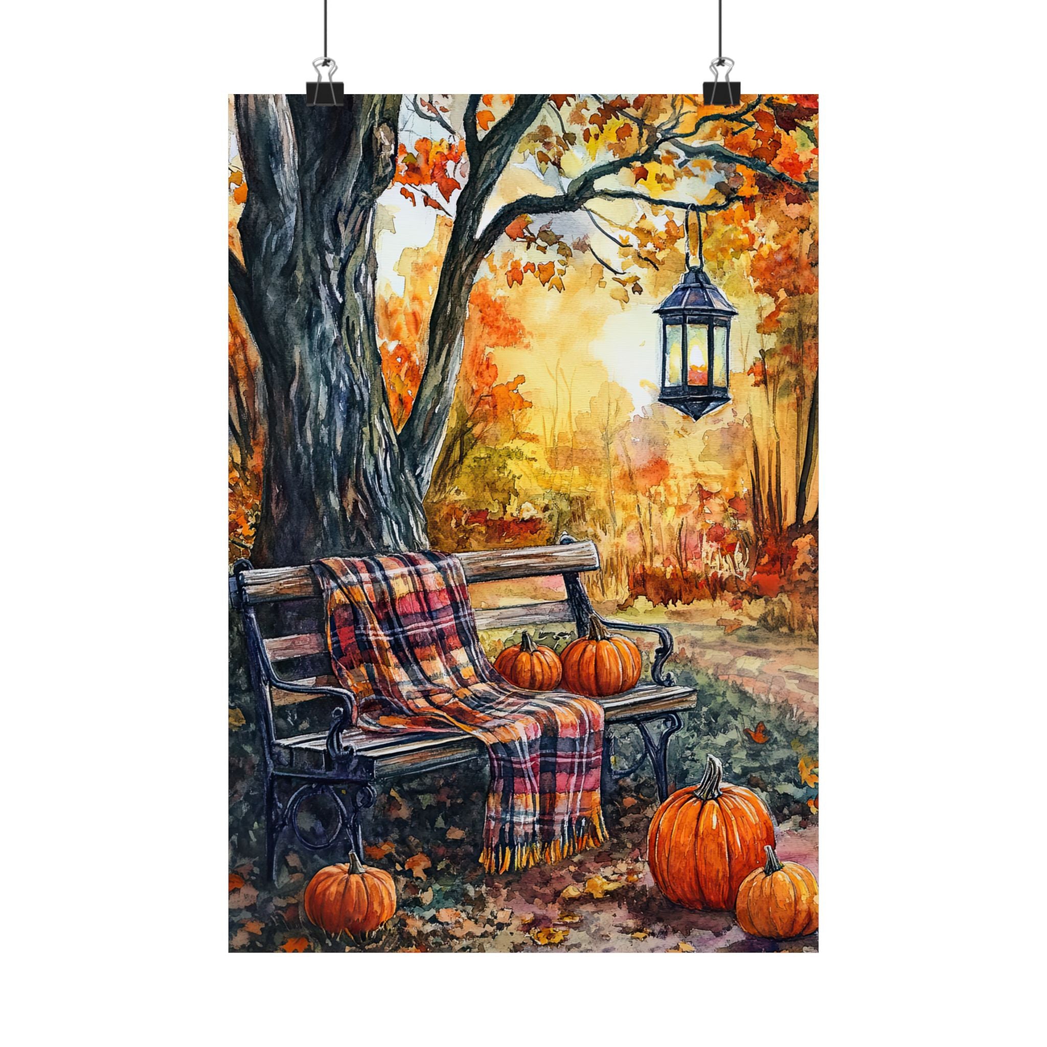 Golden Pause in Fall