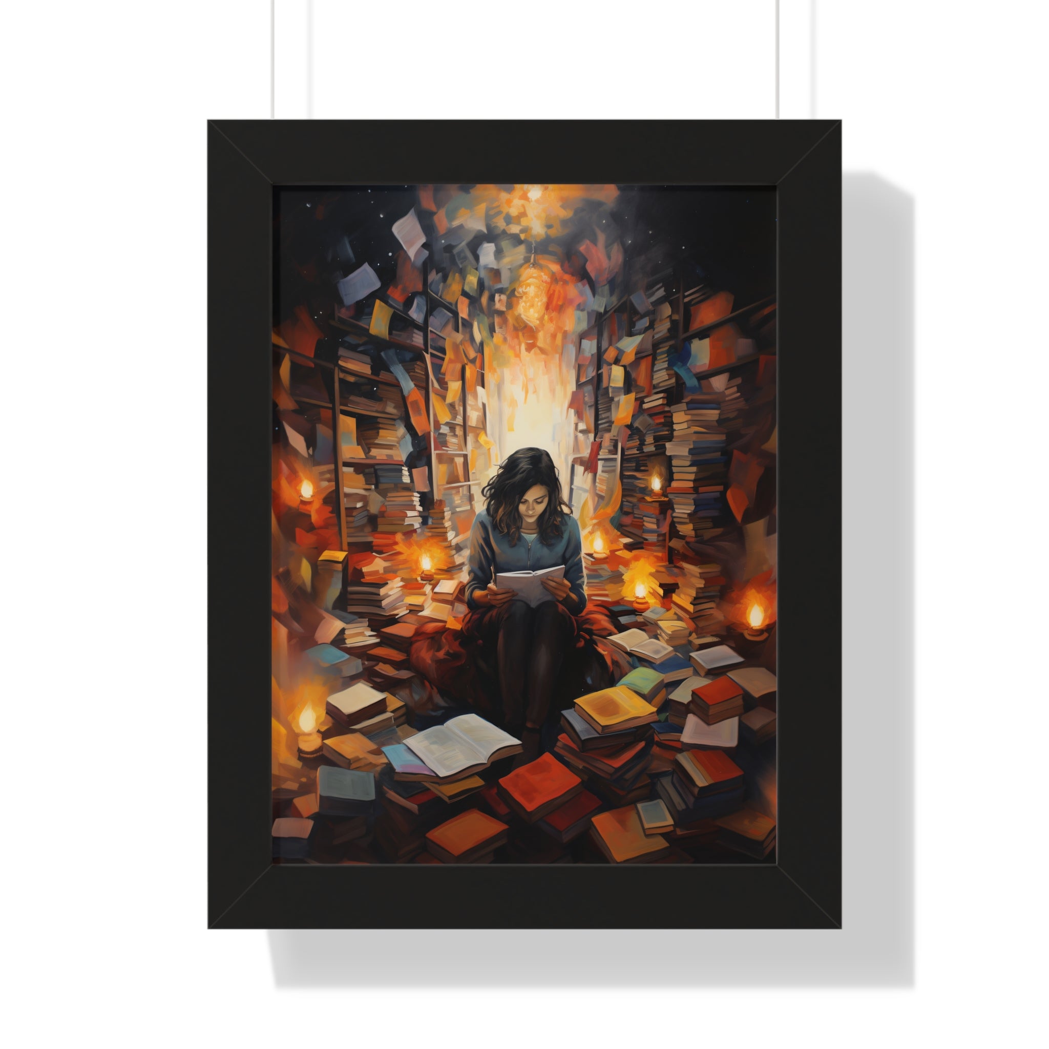 Framed Paper Print - The Sanctuary of Stories