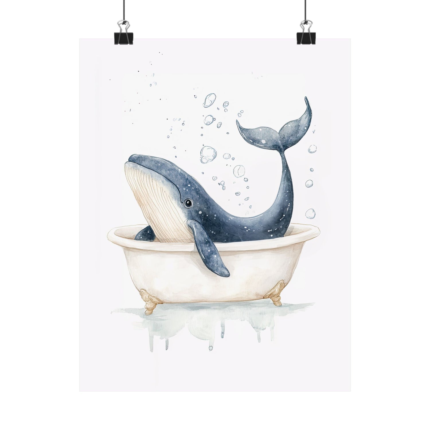 Whale Tub Bubble Splash