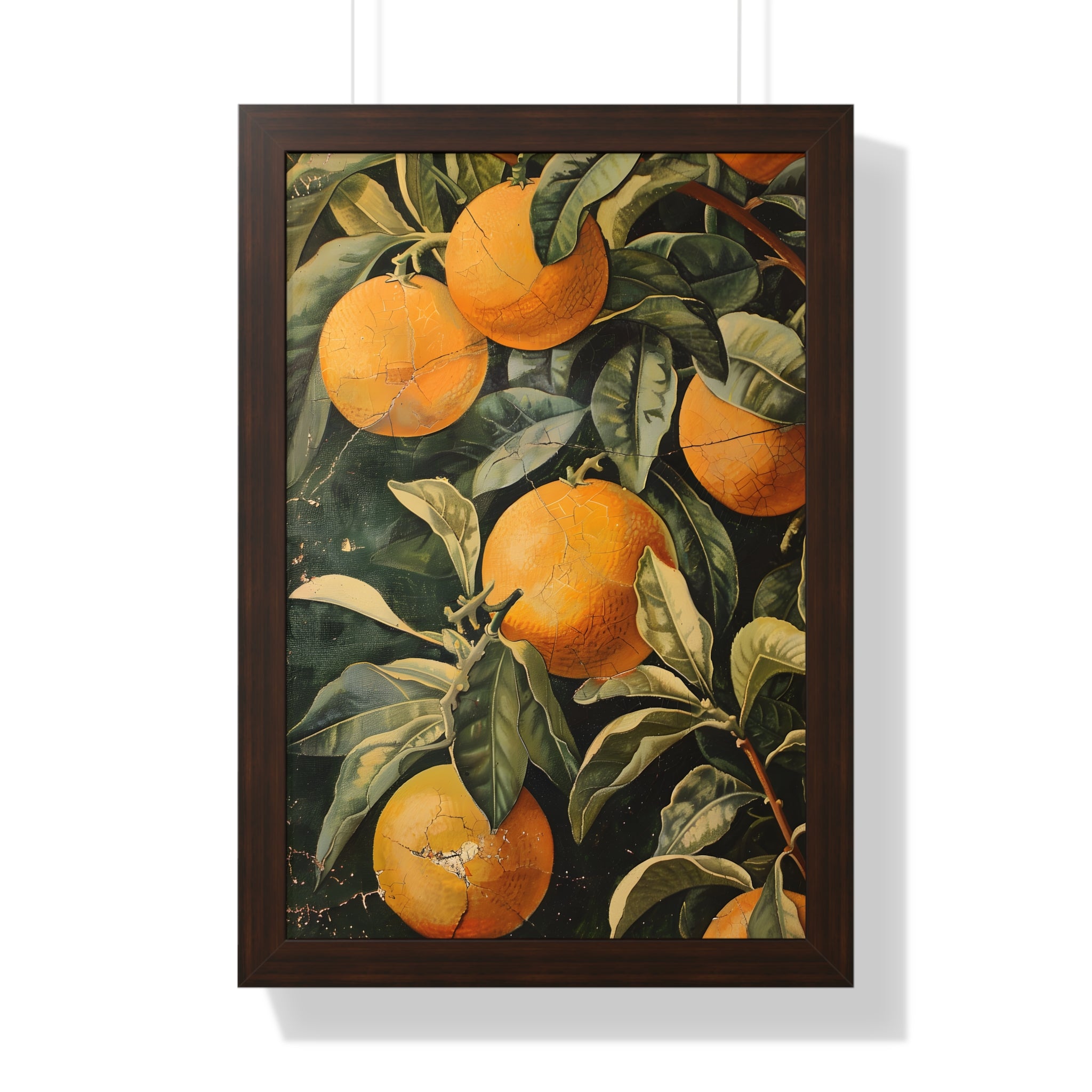 Framed Paper Print - Citrus Grove Splendor