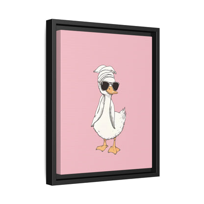 Framed Canvas - Sassy Duck Retreat