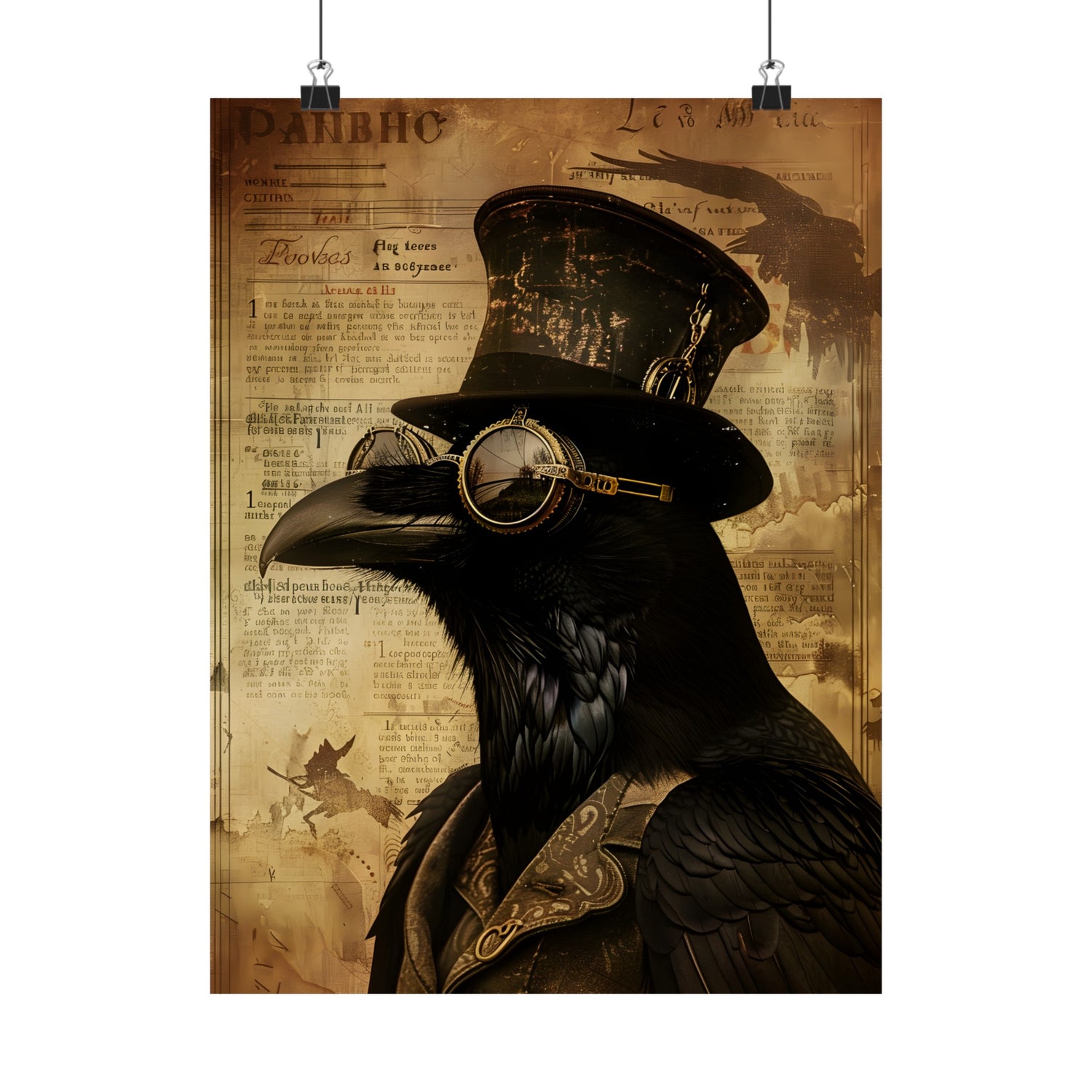 Steampunk Raven&