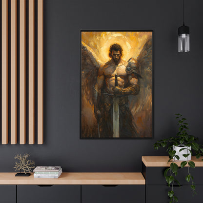 Framed Canvas - Celestial Warrior&