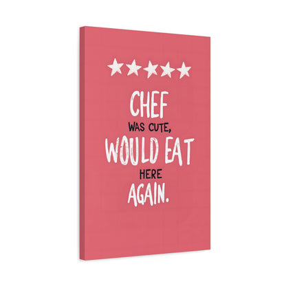1.25" Matte Canvas - Chef’s Charm