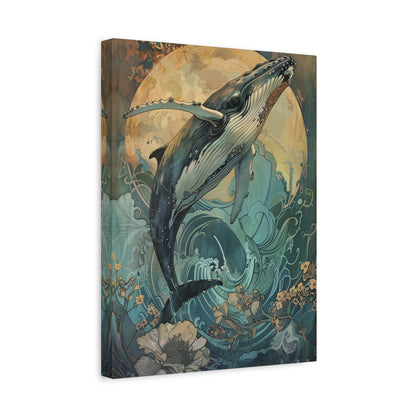 1.25" Matte Canvas - Moonrise Humpback Bloom