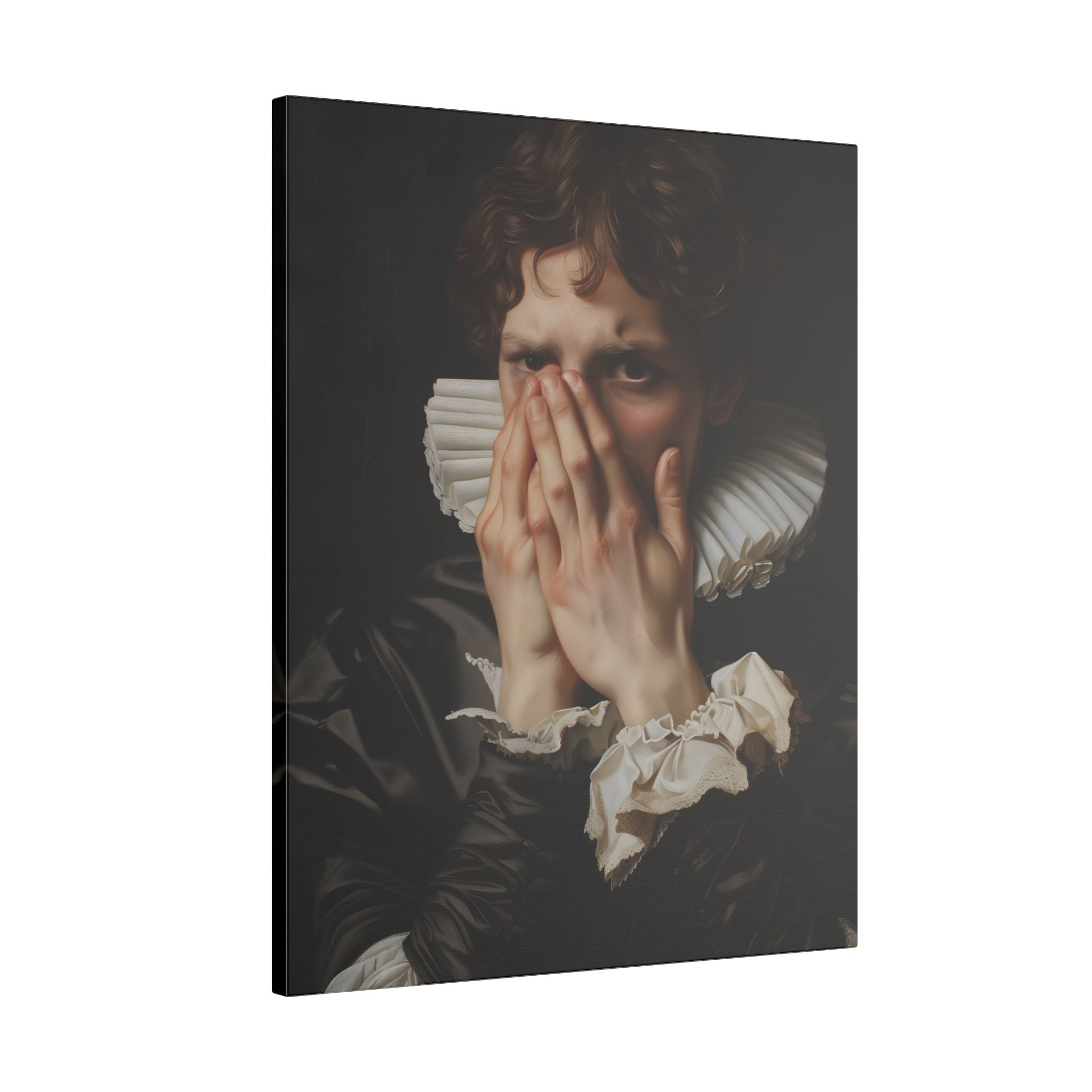 .75" Matte Canvas - The Foul Flush Reaction