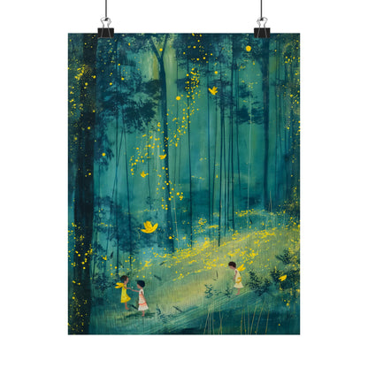 Enchanted Firefly Forest