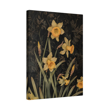 .75&quot; Matte Canvas - Golden Daffodils&