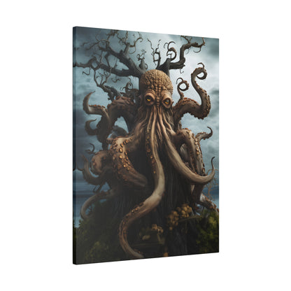 .75&quot; Matte Canvas - Cthulhu&