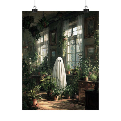 Ghost Among Houseplants
