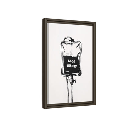 Framed Canvas - Good Energy IV Bag