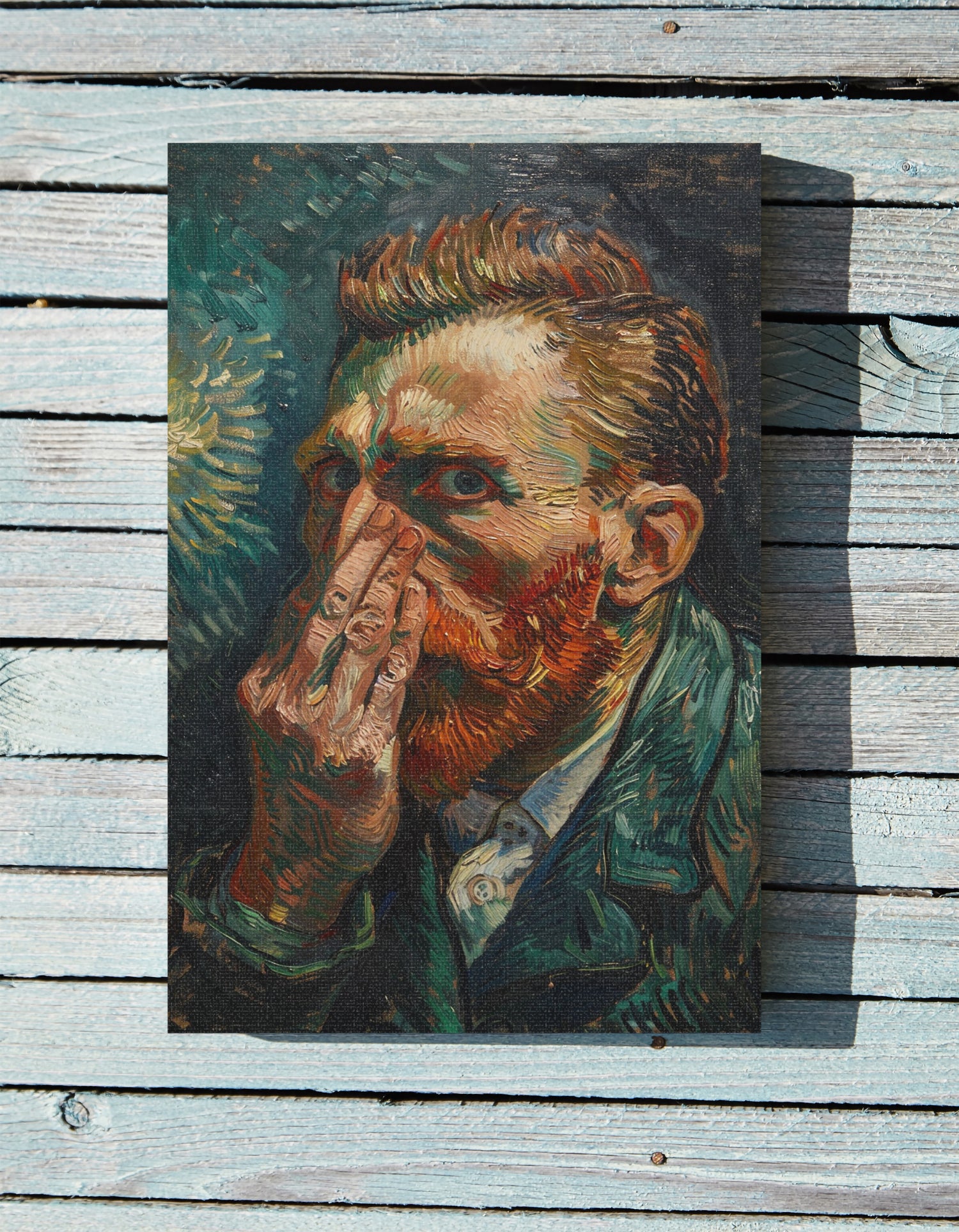 .75" Matte Canvas - Van Gogh Stinky Glare