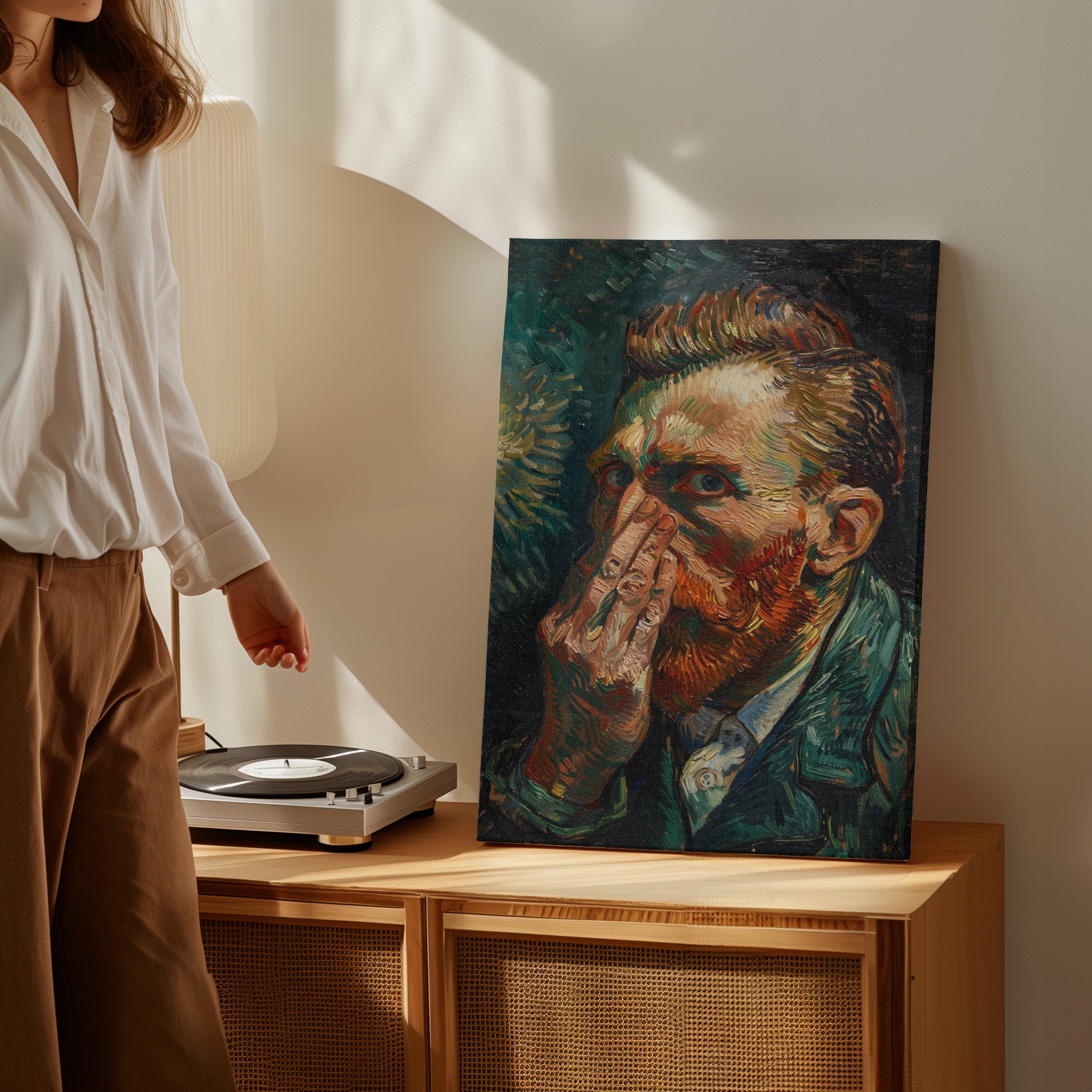 .75" Matte Canvas - Van Gogh Stinky Glare