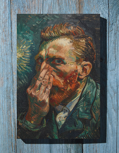.75" Matte Canvas - Van Gogh Stinky Glare