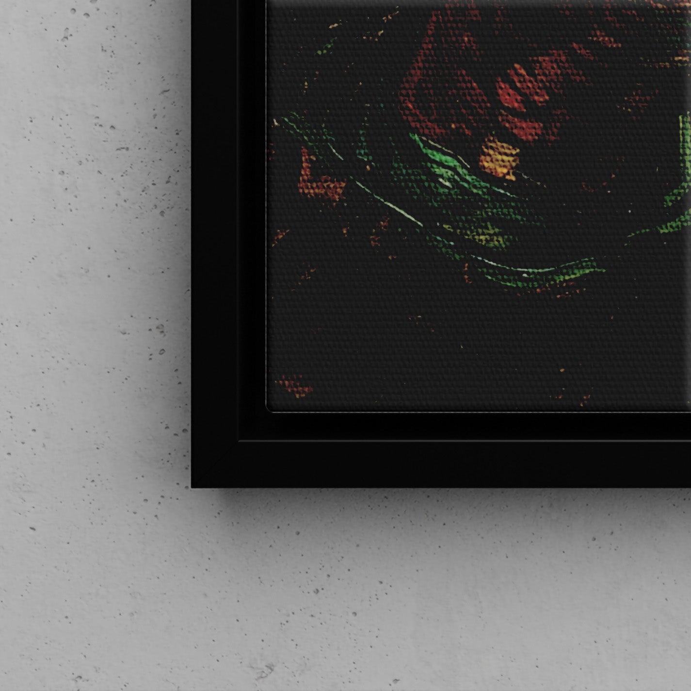 Framed Canvas - Van Gogh Stinky Glare