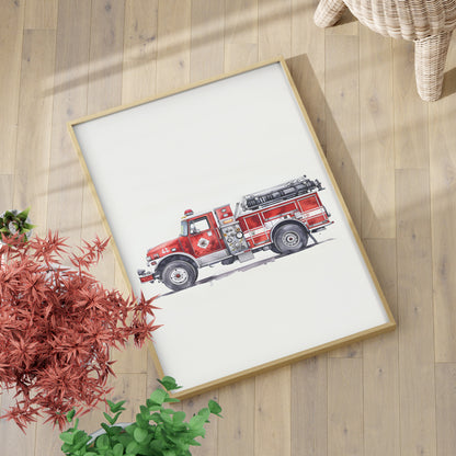 Classic Pumper Firetruck