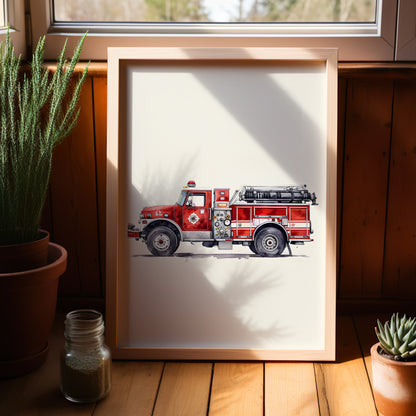 Classic Pumper Firetruck