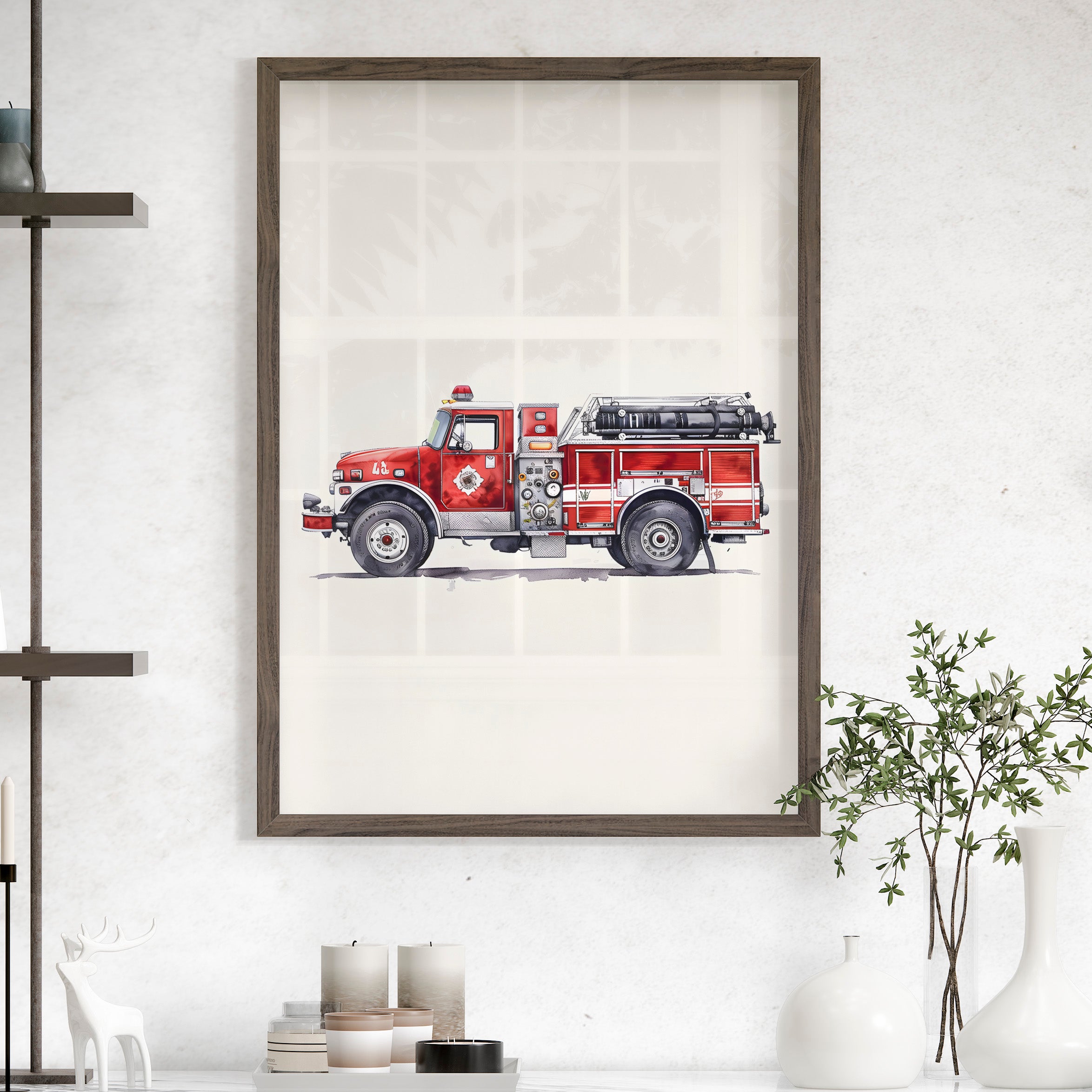 Classic Pumper Firetruck