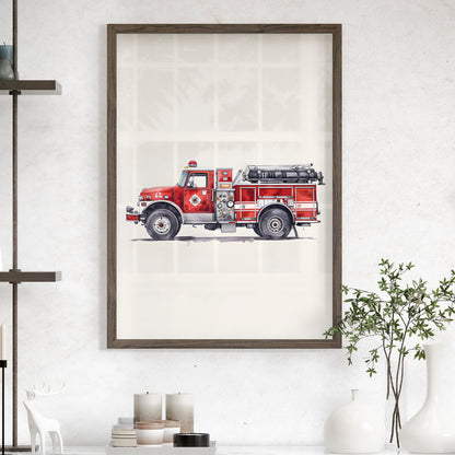 Classic Pumper Firetruck