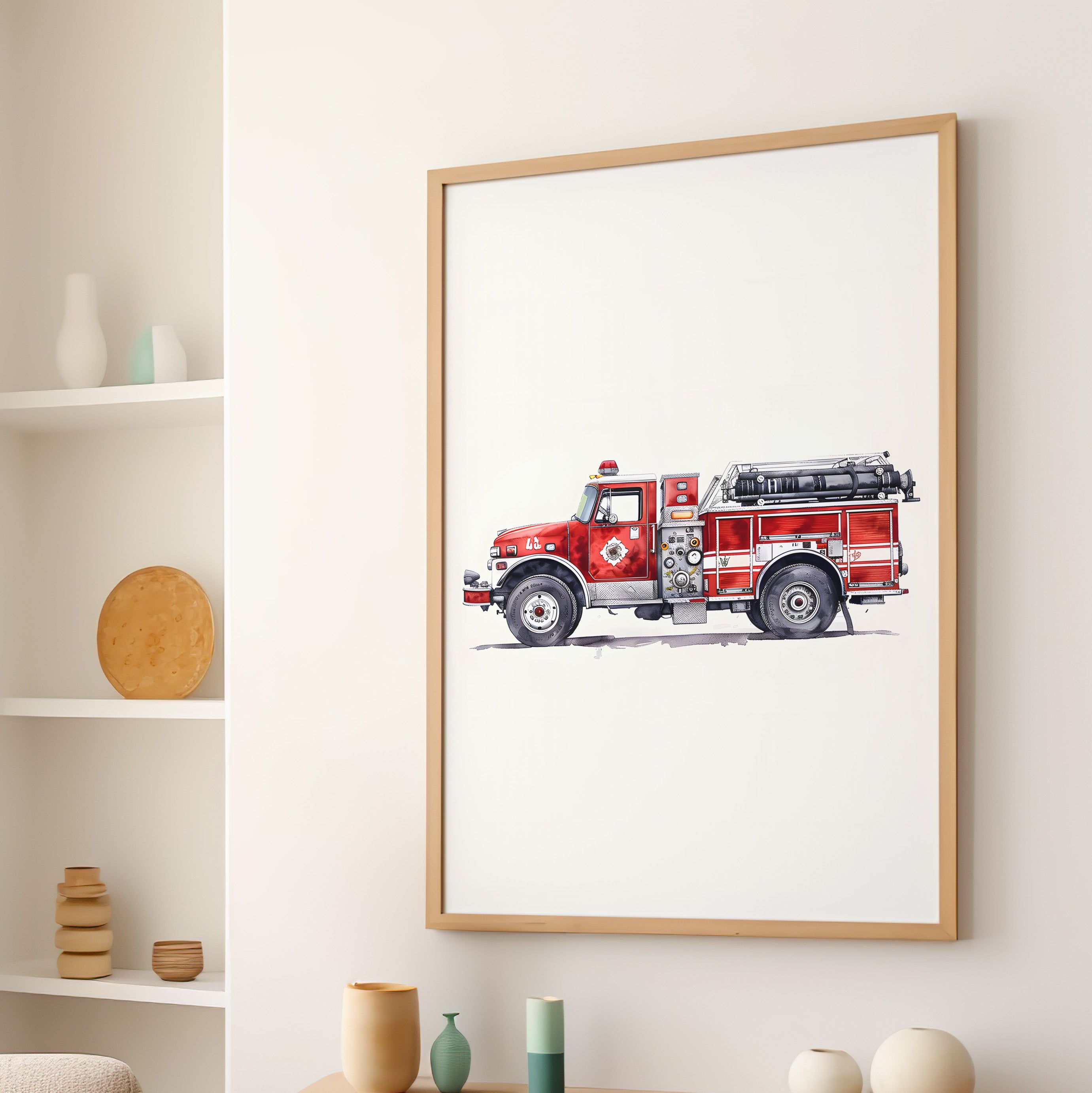 Classic Pumper Firetruck