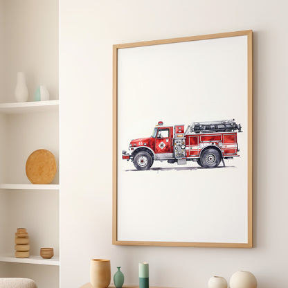 Classic Pumper Firetruck