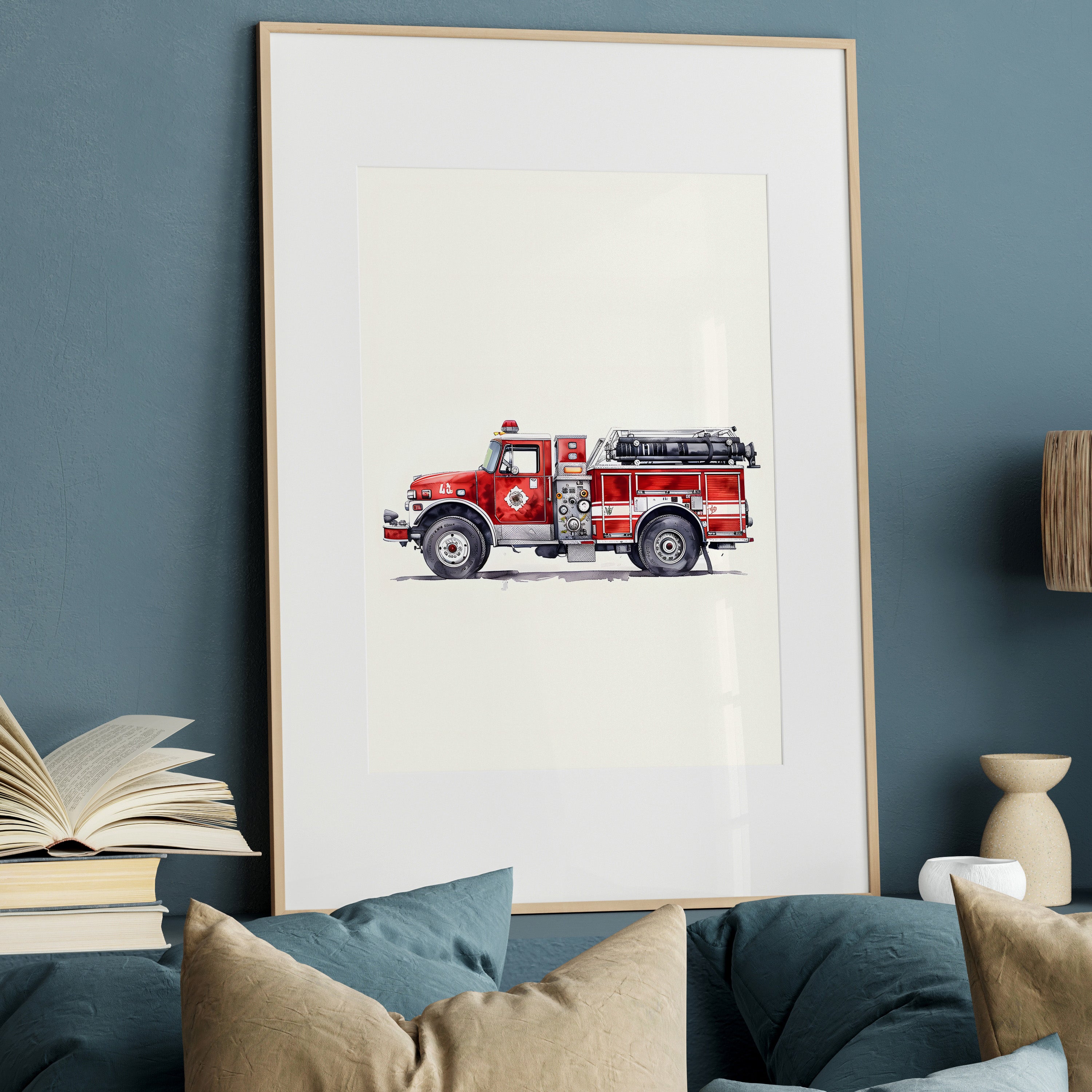 Classic Pumper Firetruck