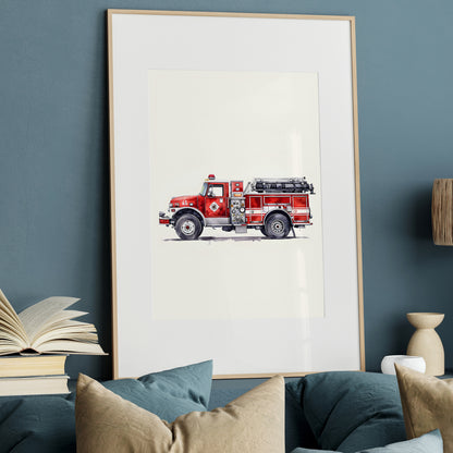 Classic Pumper Firetruck