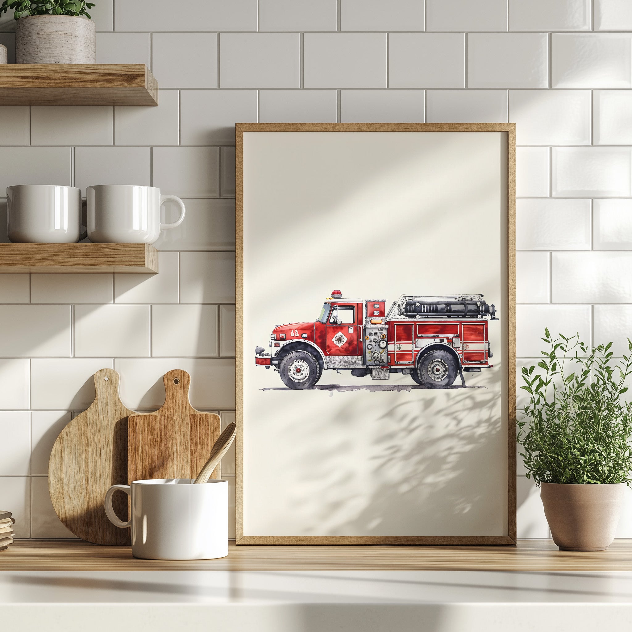 Classic Pumper Firetruck