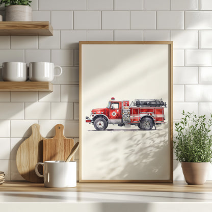 Classic Pumper Firetruck