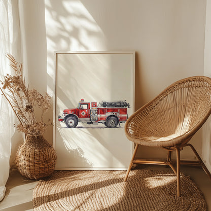 Classic Pumper Firetruck