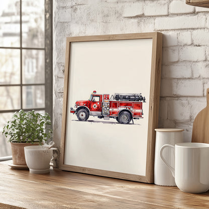 Classic Pumper Firetruck