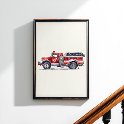 Classic Pumper Firetruck