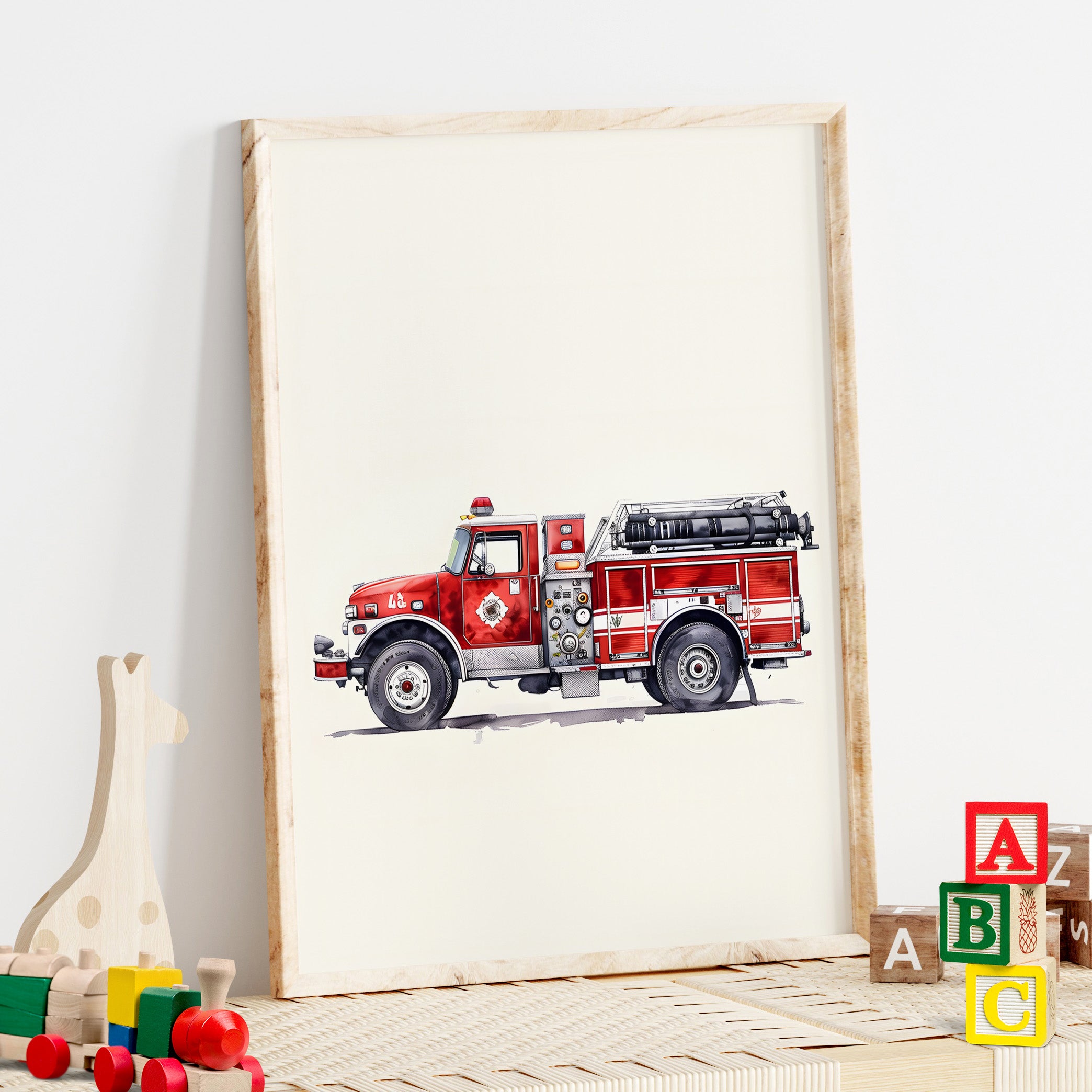 Classic Pumper Firetruck
