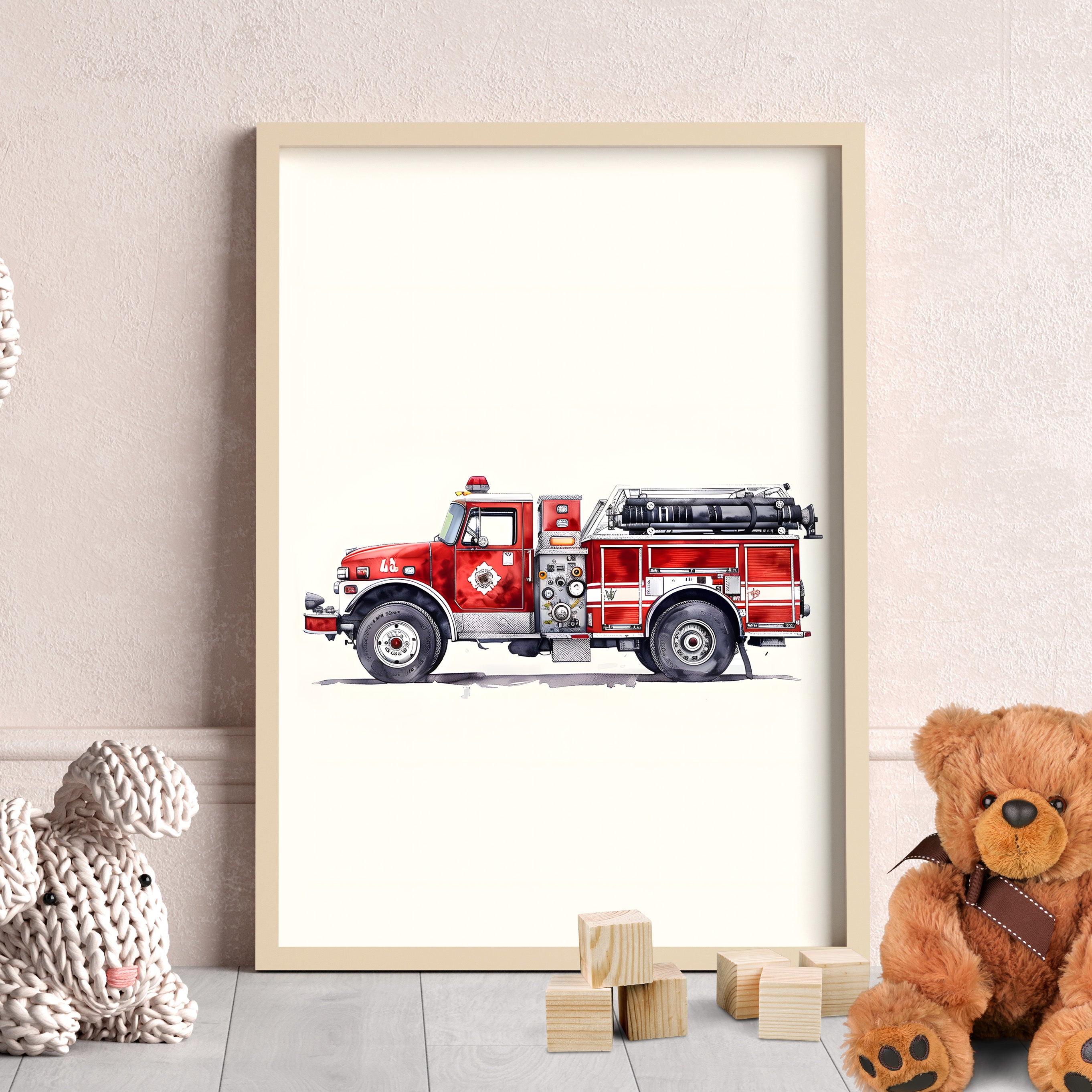 Classic Pumper Firetruck