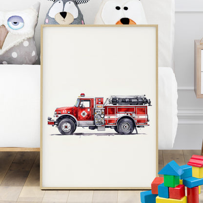 Classic Pumper Firetruck