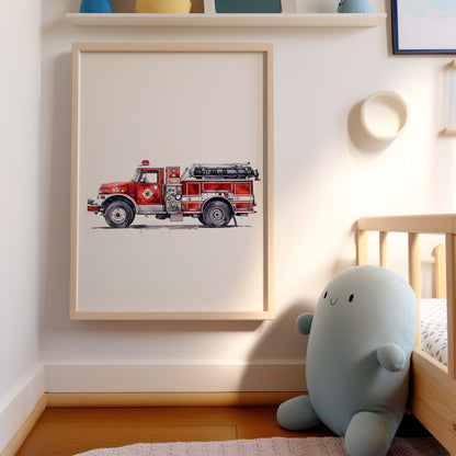 Classic Pumper Firetruck