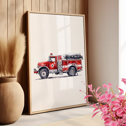 Classic Pumper Firetruck