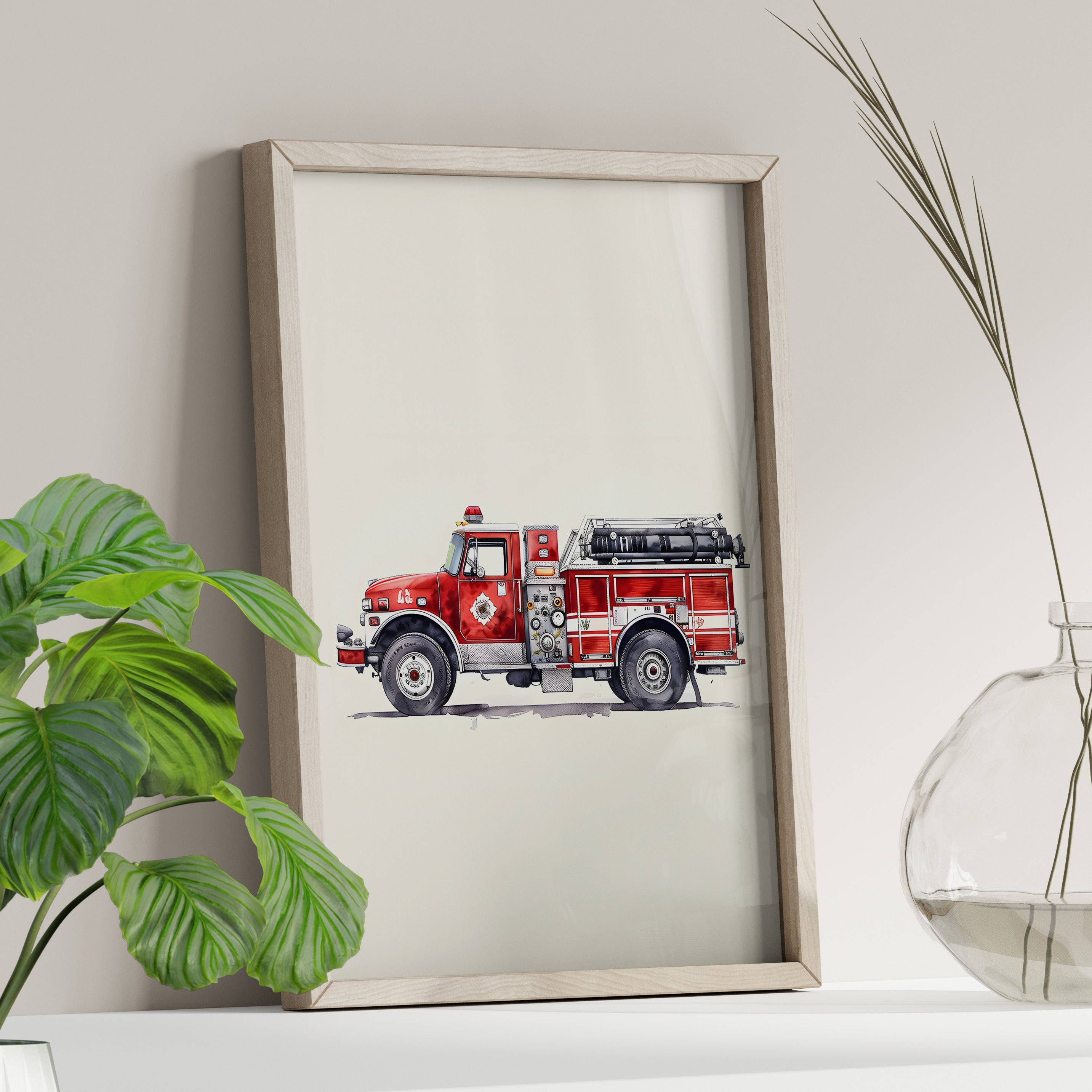 Classic Pumper Firetruck