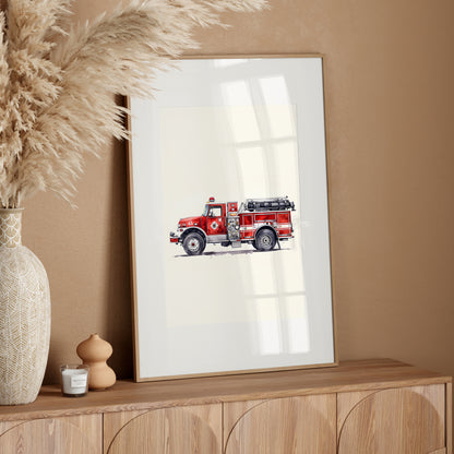 Classic Pumper Firetruck