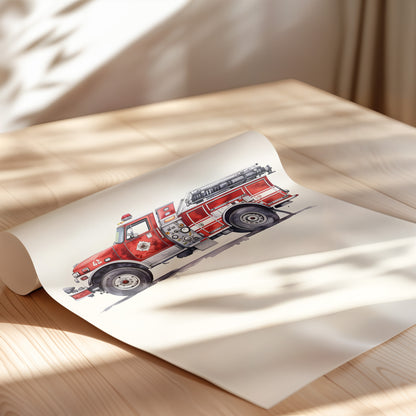 Classic Pumper Firetruck