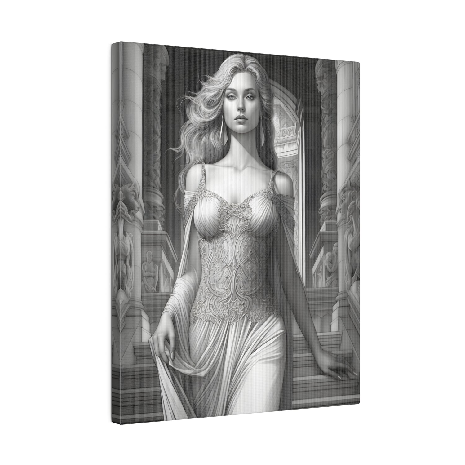 .75&quot; Matte Canvas - Ethereal Freya&