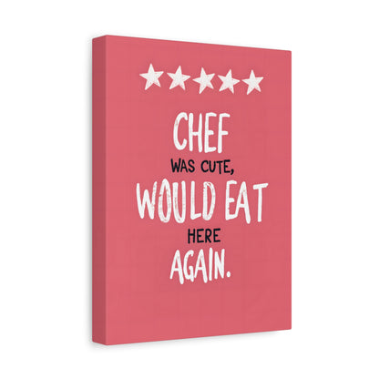 1.25" Matte Canvas - Chef’s Charm