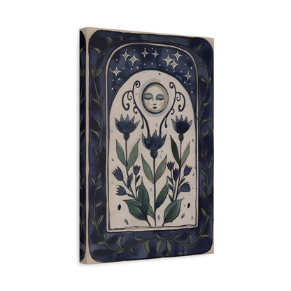 1.25" Matte Canvas - Moonlit Folk Bloom Dream