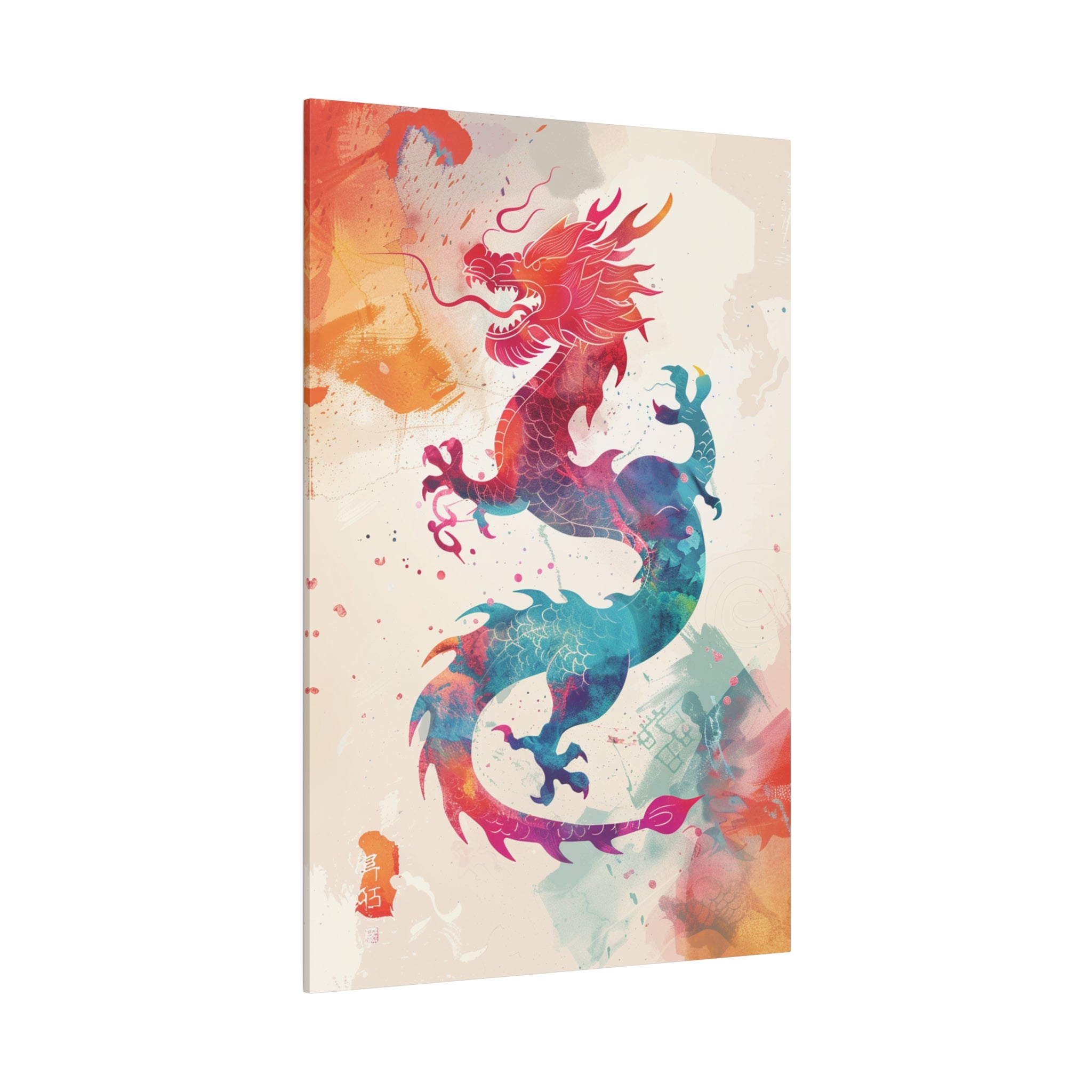 .75&quot; Matte Canvas - Dragon&