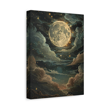 1.25" Matte Canvas - Enchanting Lunar Glow