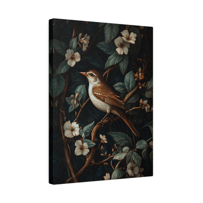 .75" Matte Canvas - Serenade Among Blossoms