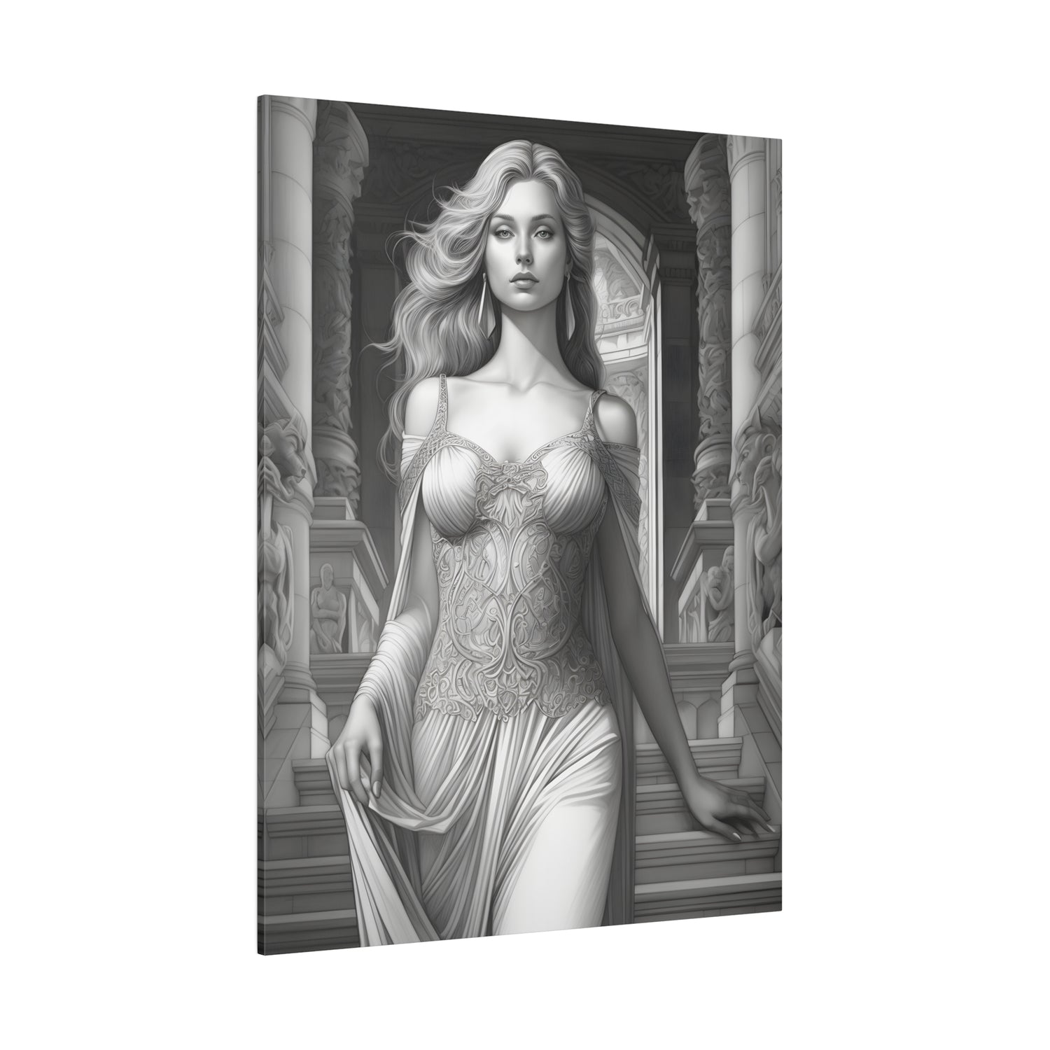 .75&quot; Matte Canvas - Ethereal Freya&